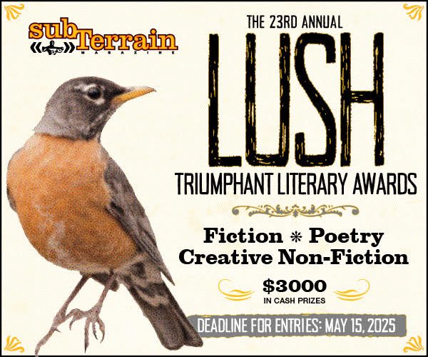 23rd Annual Lush Triumphant Literary Awards Logo