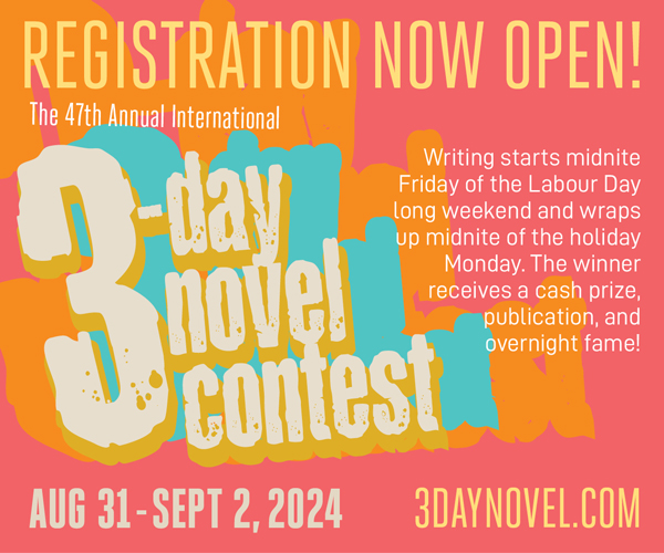 3 Day Novel Contest Logo