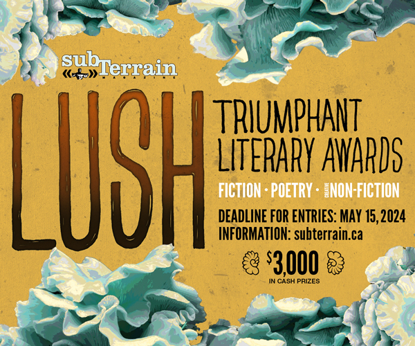 21st Annual Lush Triumphant Literary Awards Logo
