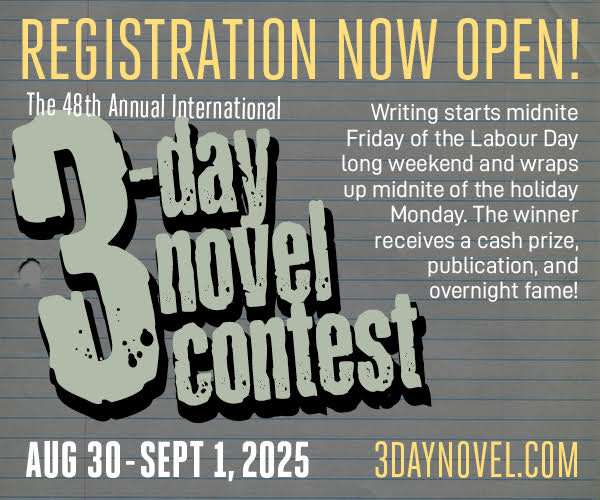 3 Day Novel Contest Logo